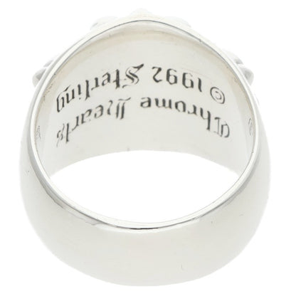 Chrome Hearts KEEPER Sterling Silver Ring Size US 13