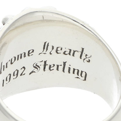 Chrome Hearts KEEPER Sterling Silver Ring Size US 13