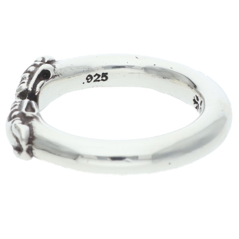 Chrome Hearts DOUBLE DOG 925 Silver Ring Size ONE SIZE