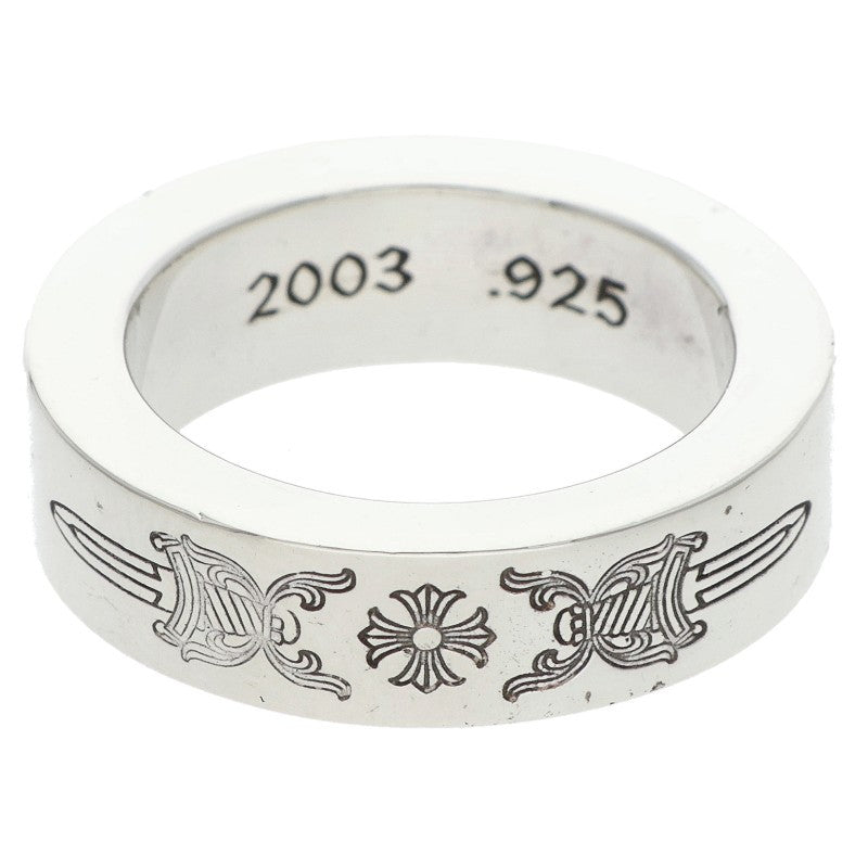 Chrome Hearts 6mm SPACER DAGGER 925 Ring Size ONE SIZE