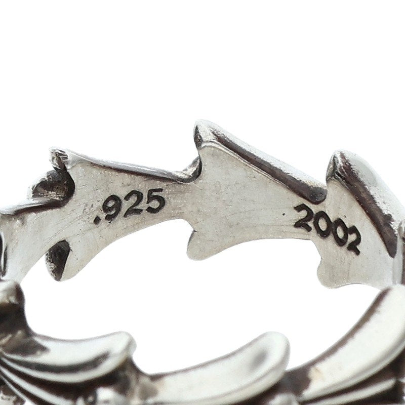 Chrome Hearts CROSS TAIL 925 Silver Ring Size ONE SIZE