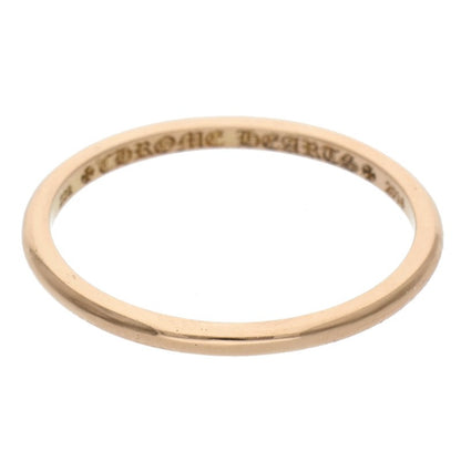 Chrome Hearts 22K BBBLGM WEDDING Yellow Gold Ring Size 21.5