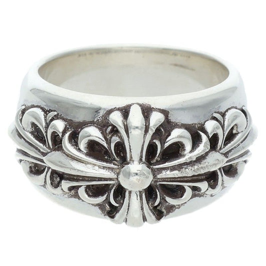 Chrome Hearts CLSC DBL FLRL CRS 925 Ring Size ONE SIZE
