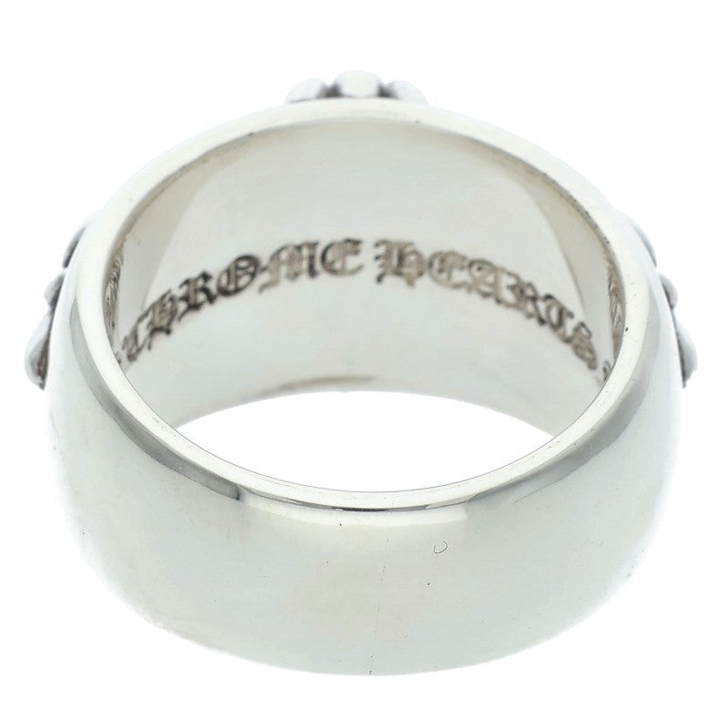 Chrome Hearts CLSC DBL FLRL CRS 925 Ring Size ONE SIZE