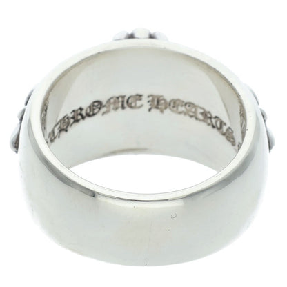 Chrome Hearts CLSC DBL FLRL CRS 925 Ring Size ONE SIZE