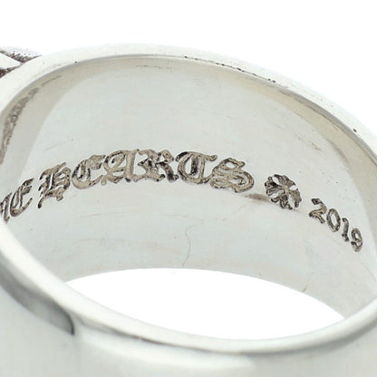 Chrome Hearts CLSC DBL FLRL CRS 925 Ring Size ONE SIZE