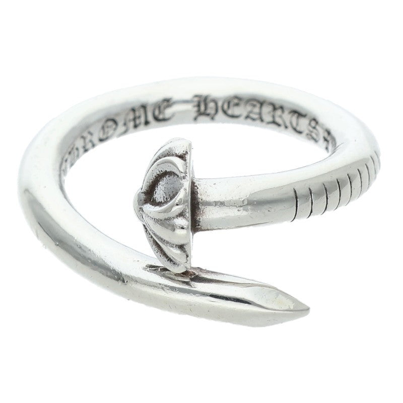 Chrome Hearts NAIL CRSBALL Silver 925 Ring Size ONE SIZE