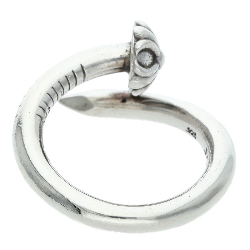 Chrome Hearts NAIL CRSBALL Silver 925 Ring Size ONE SIZE