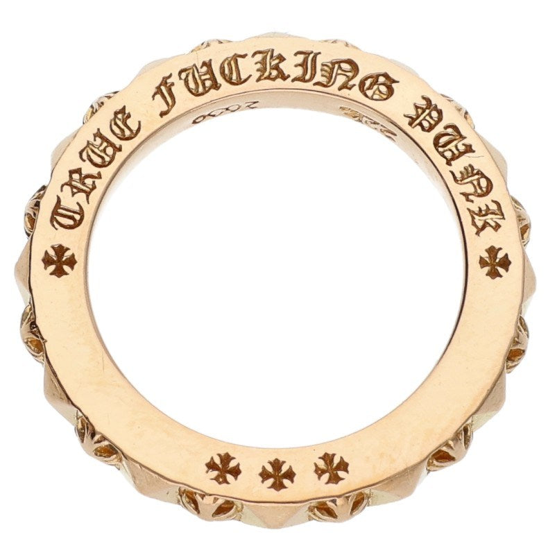 Chrome Hearts 22K TFP Punk Plus Gold Ring Size ONE SIZE