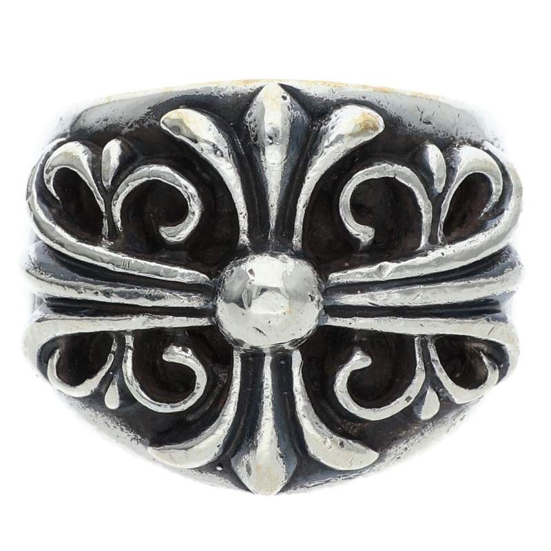 Chrome Hearts KEEPER Sterling Silver Ring Size ONE SIZE