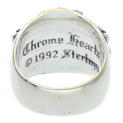 Chrome Hearts KEEPER Sterling Silver Ring Size ONE SIZE