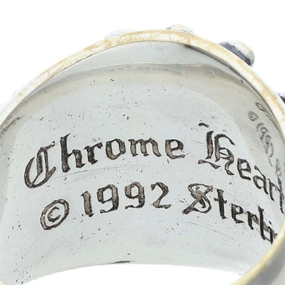 Chrome Hearts KEEPER Sterling Silver Ring Size ONE SIZE