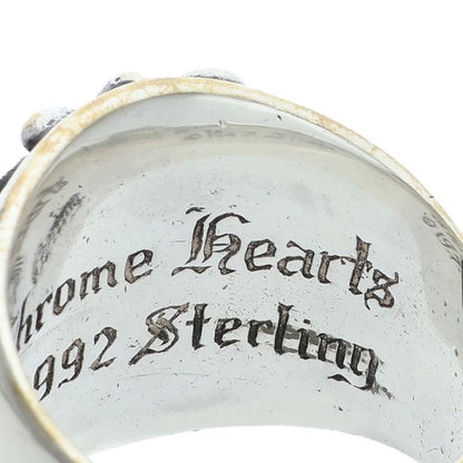 Chrome Hearts KEEPER Sterling Silver Ring Size ONE SIZE