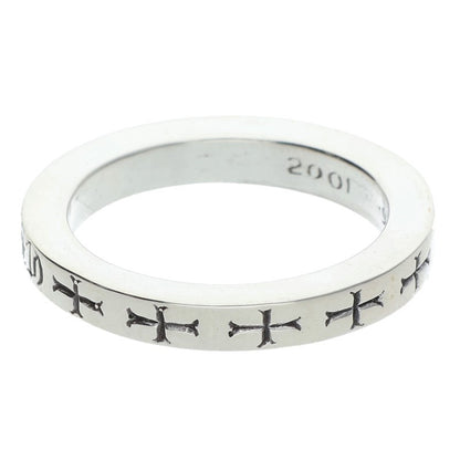 Chrome Hearts 3mm SPACER FUCKYOU Silver Ring Size ONE SIZE
