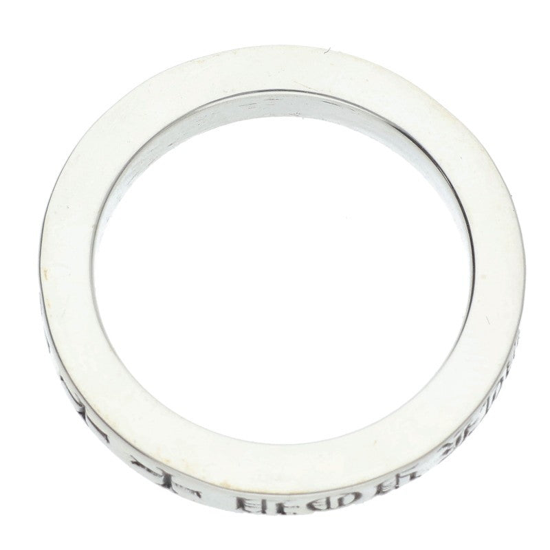 Chrome Hearts 3mm SPACER FUCKYOU Silver Ring Size ONE SIZE