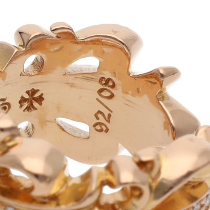 Chrome Hearts 22K DBL FLRL CRS PAVE ONE SIZE Ring Size ONE SIZE