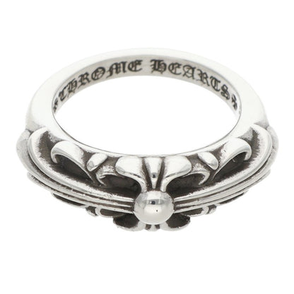 Chrome Hearts BABY CLASSIC Floral Silver Ring Size ONE SIZE
