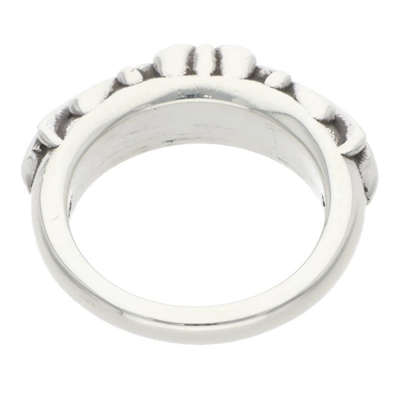 Chrome Hearts BABY CLASSIC Floral Silver Ring Size ONE SIZE