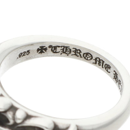 Chrome Hearts BABY CLASSIC Floral Silver Ring Size ONE SIZE
