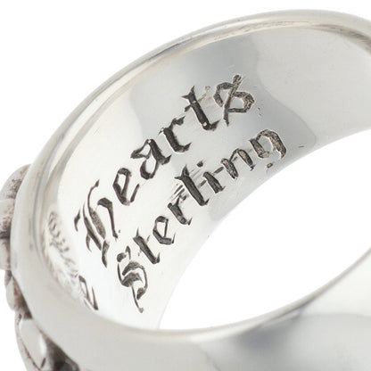 Chrome Hearts FLRL CRS P DMND Pave Diamond Ring Size 23.5