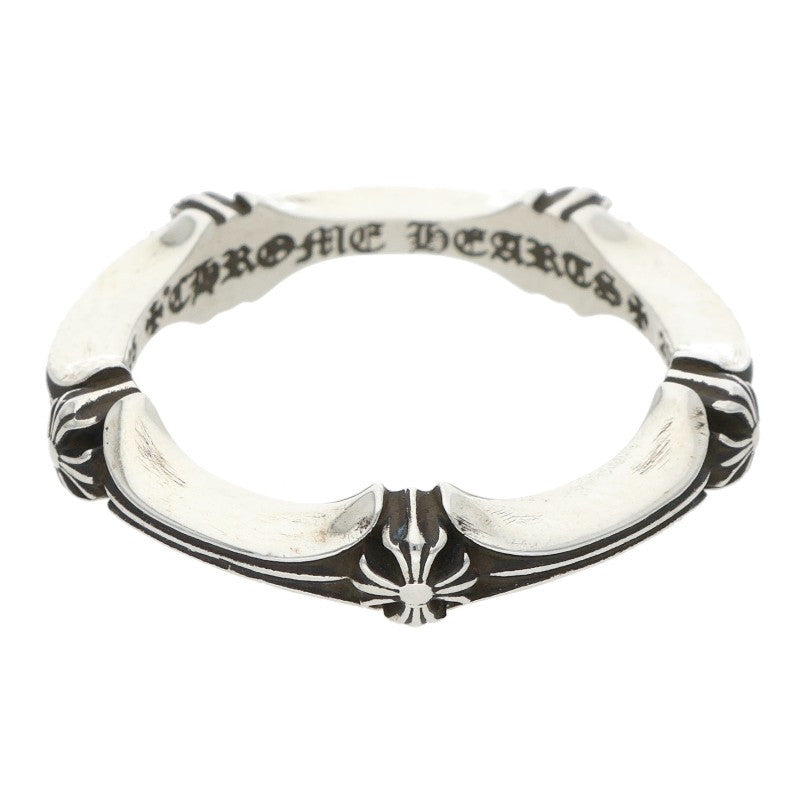 Chrome Hearts PLUS AND BONE 925 Silver Ring Size ONE SIZE