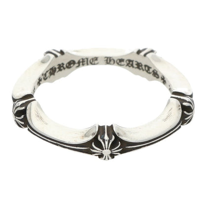 Chrome Hearts PLUS AND BONE 925 Silver Ring Size ONE SIZE