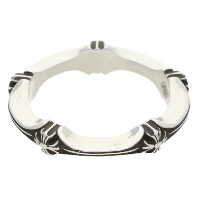 Chrome Hearts PLUS AND BONE 925 Silver Ring Size ONE SIZE