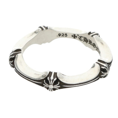 Chrome Hearts PLUS AND BONE 925 Silver Ring Size ONE SIZE
