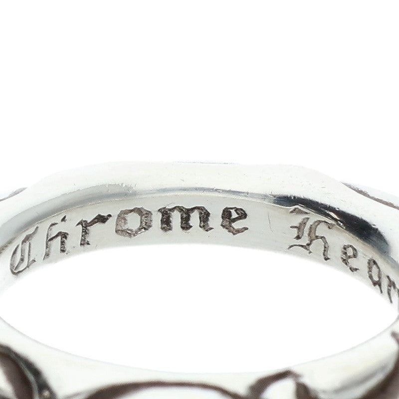 Chrome Hearts SCRL BAND 925 Silver Ring Size US 7