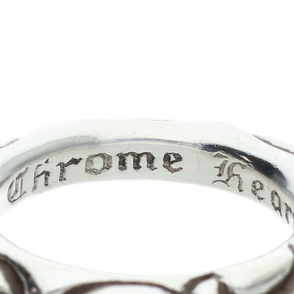 Chrome Hearts SCRL BAND 925 Silver Ring Size US 7