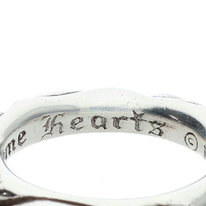 Chrome Hearts SCRL BAND 925 Silver Ring Size US 7