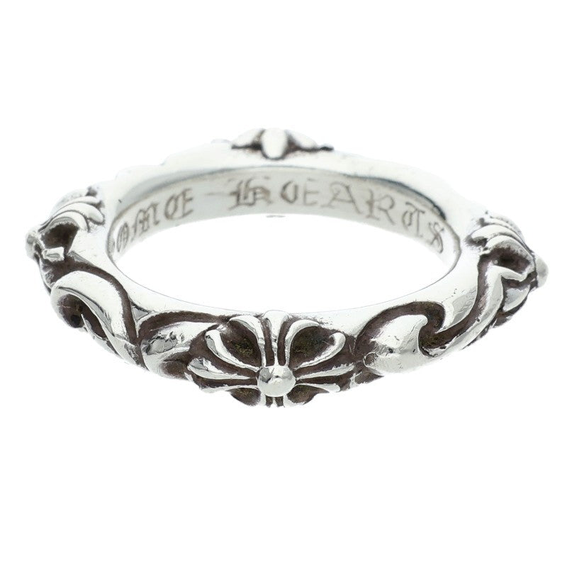 Chrome Hearts SBT Band 925 Silver Ring Size US 7.5