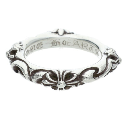 Chrome Hearts SBT Band 925 Silver Ring Size US 7.5