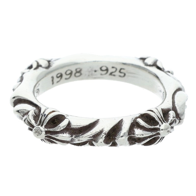 Chrome Hearts SBT Band 925 Silver Ring Size US 7.5