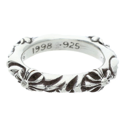 Chrome Hearts SBT Band 925 Silver Ring Size US 7.5