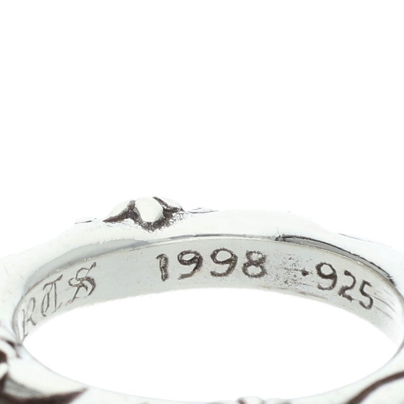 Chrome Hearts SBT Band 925 Silver Ring Size US 7.5