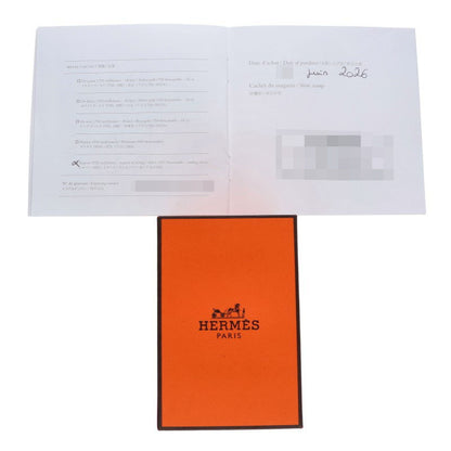HERMES Chaine d'Ancre Enchainee GM Silver Ring Size 57