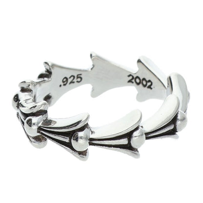 Chrome Hearts CROSS TAIL Silver Ring Size ONE SIZE