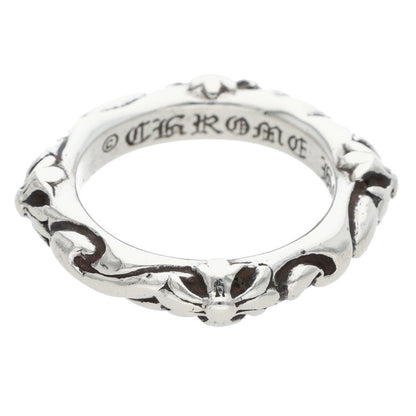 Chrome Hearts SBT BAND SBT Silver Ring Size 15.5