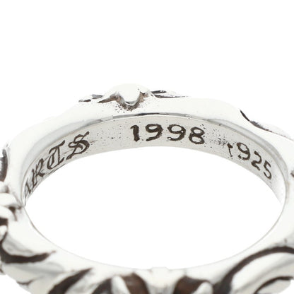 Chrome Hearts SBT BAND SBT Silver Ring Size 15.5