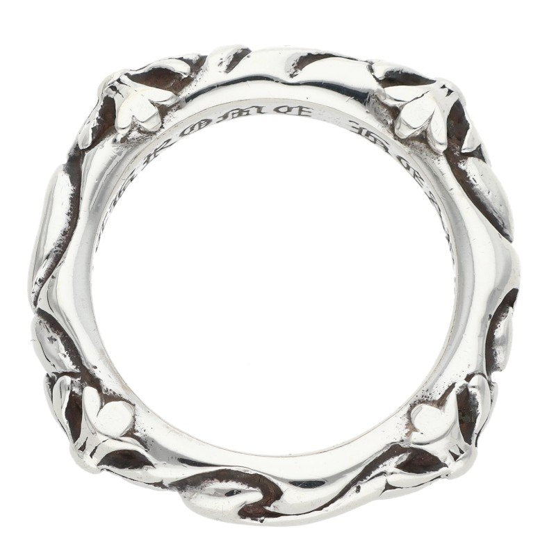 Chrome Hearts SBT BAND SBT Silver Ring Size 15.5