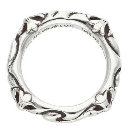 Chrome Hearts SBT BAND SBT Silver Ring Size 15.5