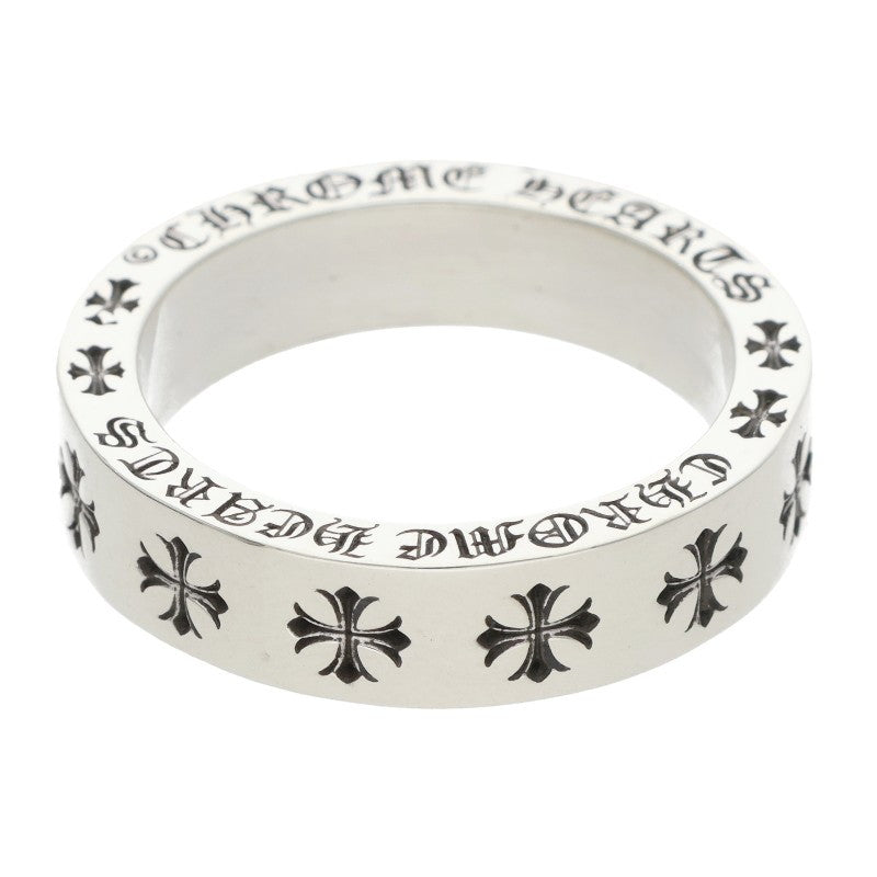 Chrome Hearts 6mm SPACER FOREVER Silver Ring Size 21.5