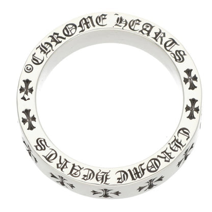 Chrome Hearts 6mm SPACER FOREVER Silver Ring Size 21.5