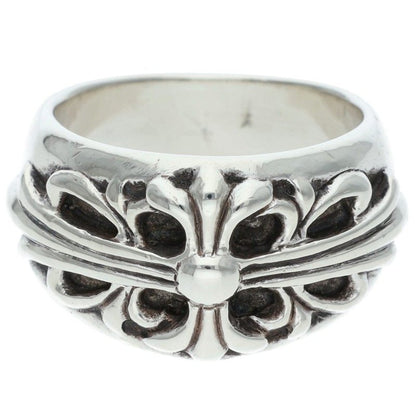 Chrome Hearts FLRL CRS Sterling Silver Ring Size ONE SIZE