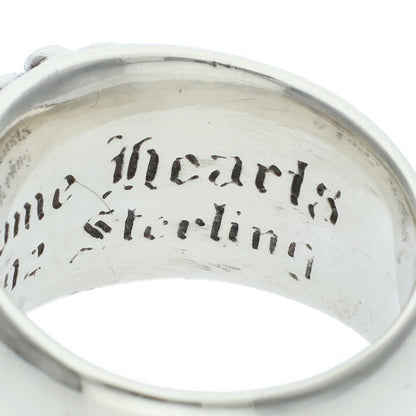 Chrome Hearts FLRL CRS Sterling Silver Ring Size ONE SIZE