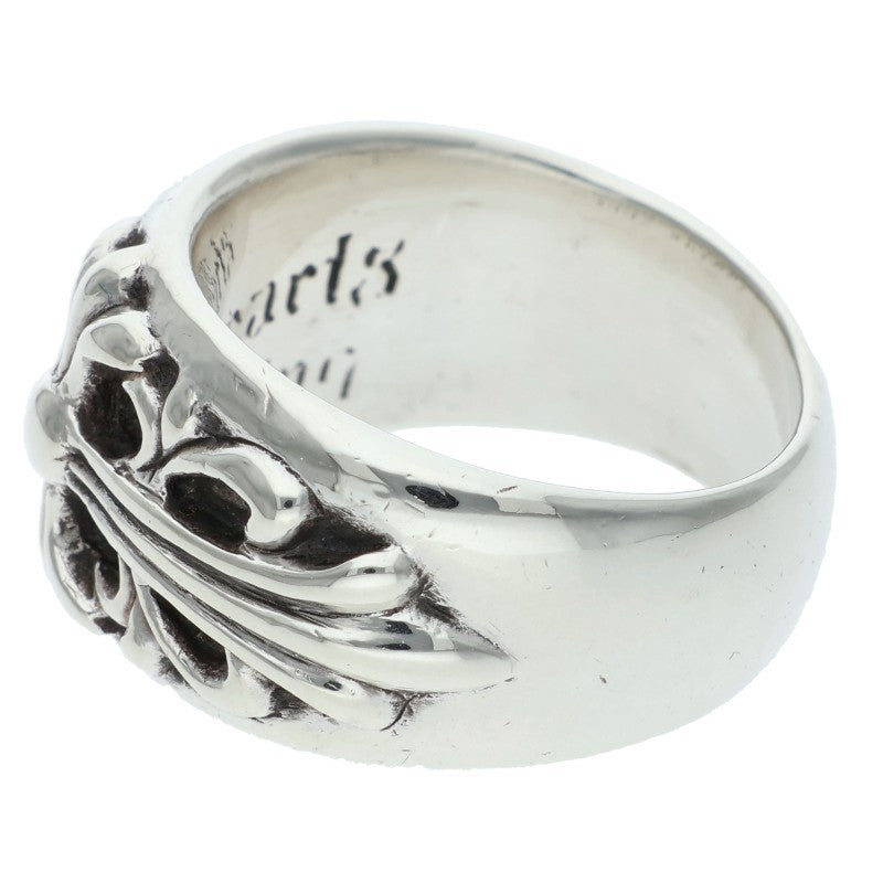 Chrome Hearts FLRL CRS Sterling Silver Ring Size ONE SIZE