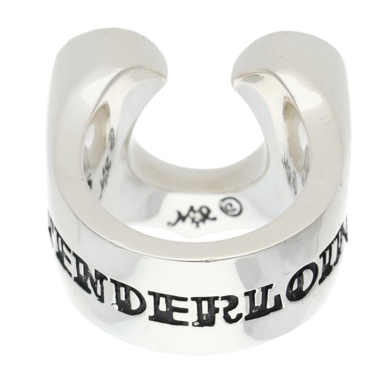 TENDERLOIN Horseshoe Diamond Silver Ring Size ONE SIZE