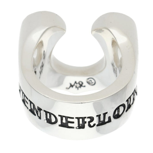 TENDERLOIN Horseshoe Diamond Silver Ring Size ONE SIZE