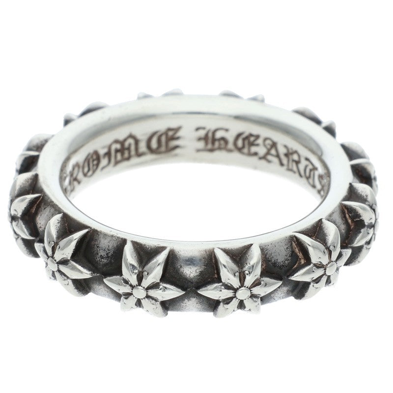 Chrome Hearts STAR BAND Silver Ring Size ONE SIZE